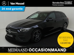 Mercedes-Benz C-klasse Estate - 180 AMG Line / Stoelverwarming / Achteruitrijcamera / Panaroma-schuifdak / Night-Pakket /