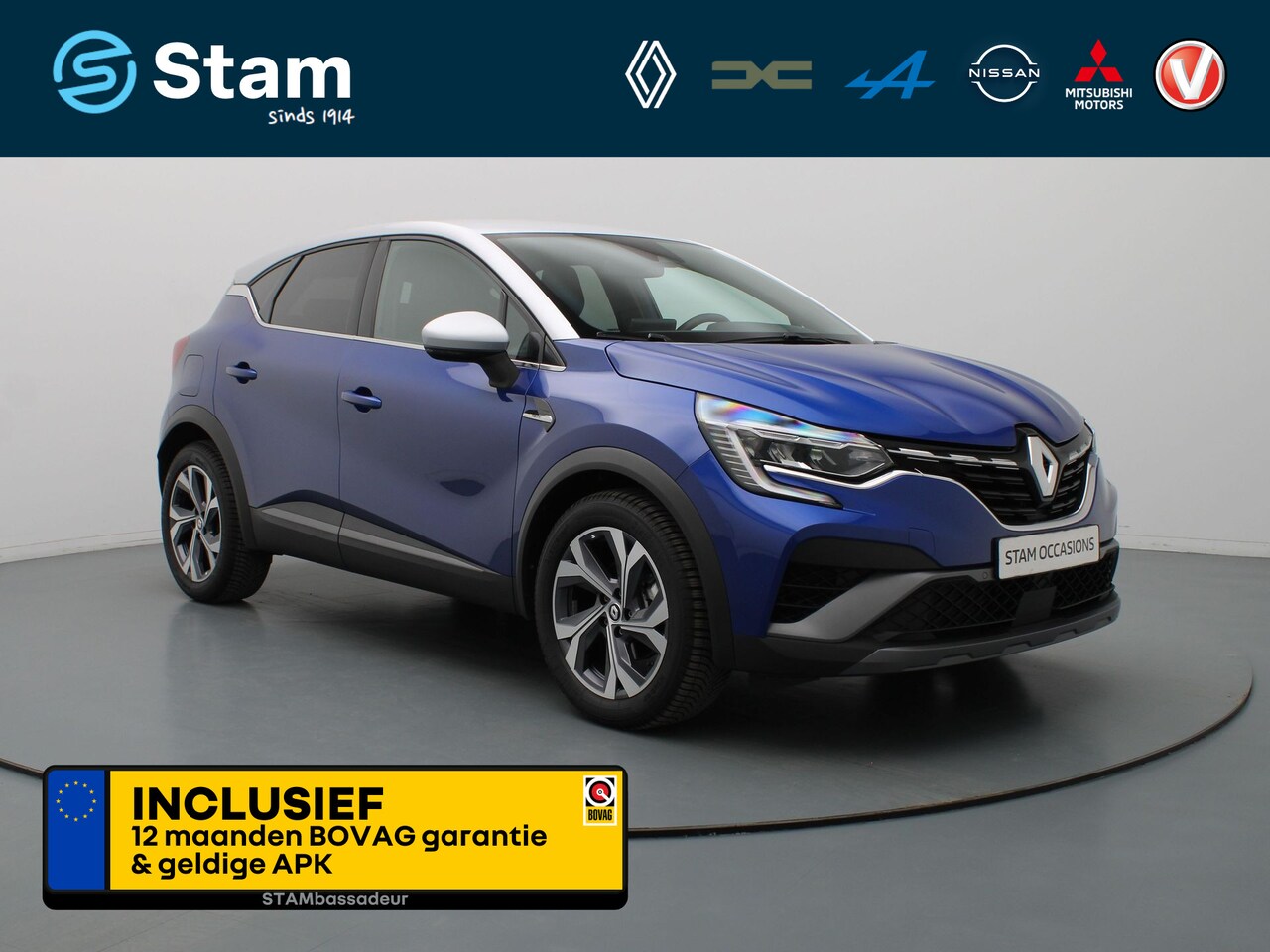 Renault Captur - E-Tech Plug-in Hybrid 160 R.S. Line Adapt. Cruise | Camera | Navi | Parkeersens. v+a | Sto - AutoWereld.nl