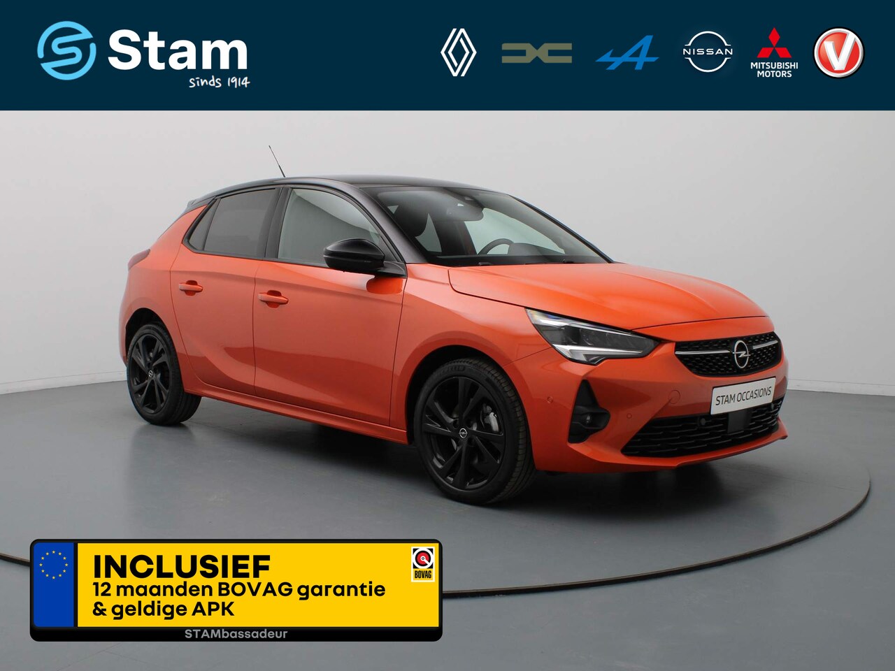 Opel Corsa - 100pk GS Line Camera | Climate | Navi | Parksens. v+a | 17" Velgen - AutoWereld.nl
