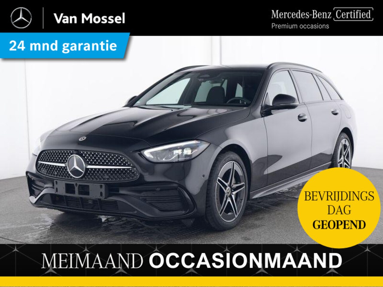 Mercedes-Benz C-klasse Estate - 300 e AMG Line / Panoramadak/ Night/ Winter Pack - AutoWereld.nl