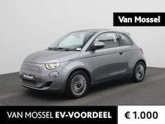 Fiat 500e - Icon 42 kWh | Panorama dak | Parkeer camera | Apple carplay / Android