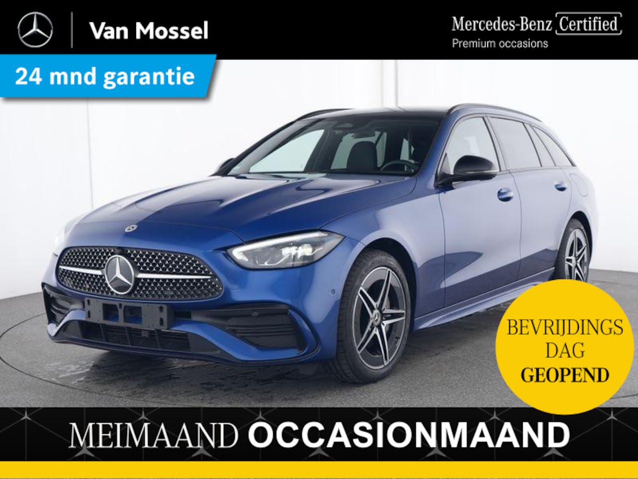 Mercedes-Benz C-klasse Estate - 300 e AMG Line / Panoramadak/ Night/ Winter Pack - AutoWereld.nl