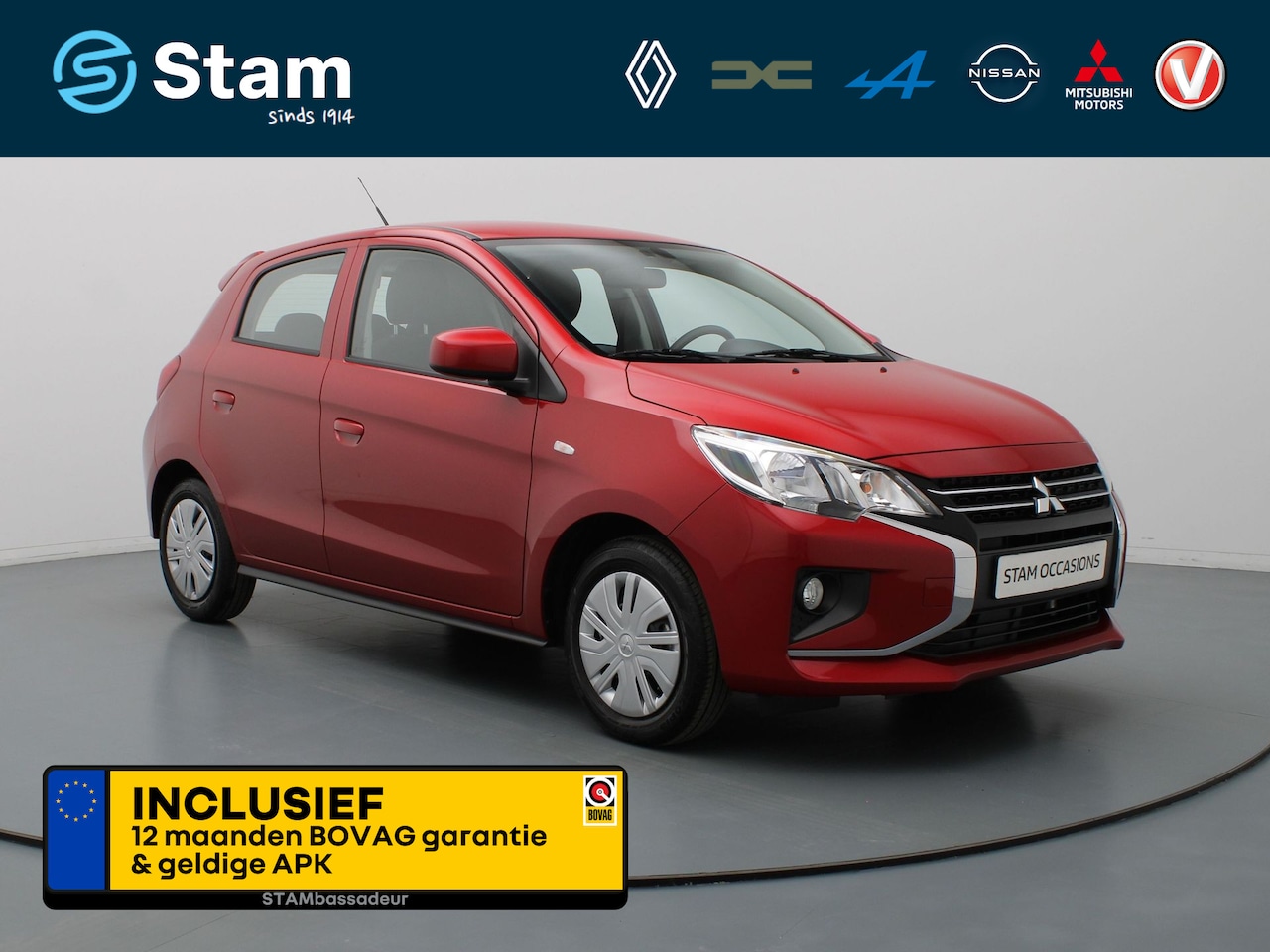 Mitsubishi Space Star - 1.2 Connect+ Airco | Bluetooth | Carplay - AutoWereld.nl