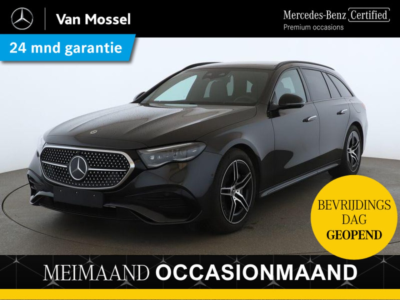 Mercedes-Benz E-klasse Estate - 300 e AMG Line / Panoramadak/ SUPERSCREEN/ Burmester/ El. Trekhaak/ Verlichte Grille - AutoWereld.nl