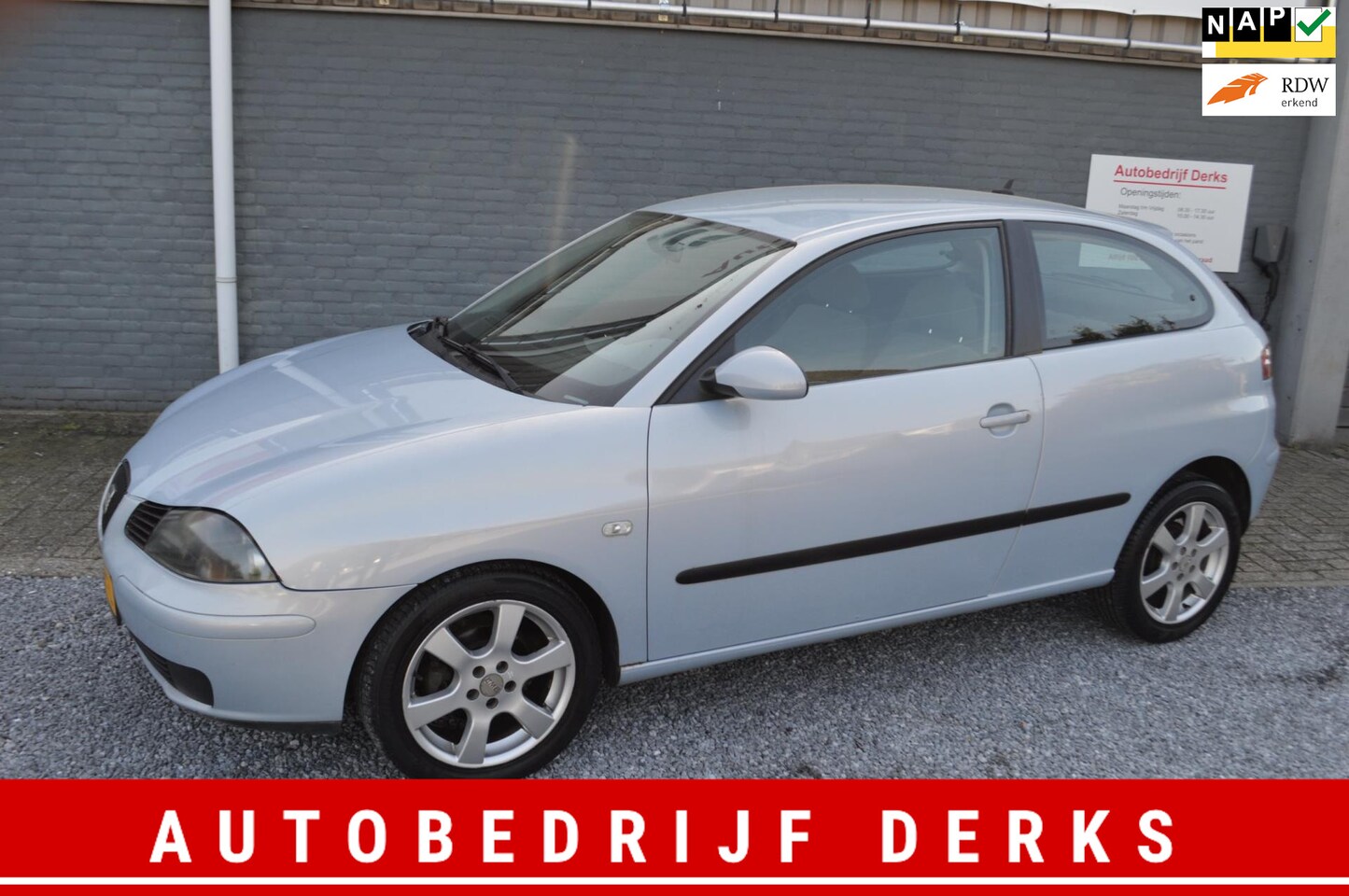 Seat Ibiza - 1.4-16V Signo Airco Stuurbekrachtiging Jaar APK - AutoWereld.nl