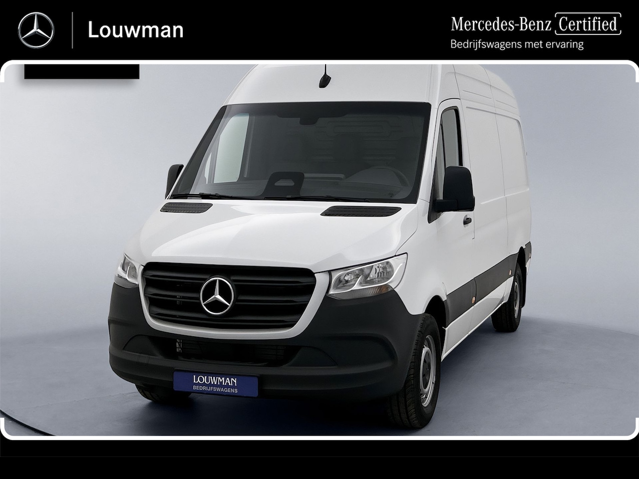 Mercedes-Benz Sprinter - 317 PRO L2H2 RWD 24 Maanden Certified Garantie 3500KG trekgewicht BPM-Vrij Nieuw Achteruit - AutoWereld.nl