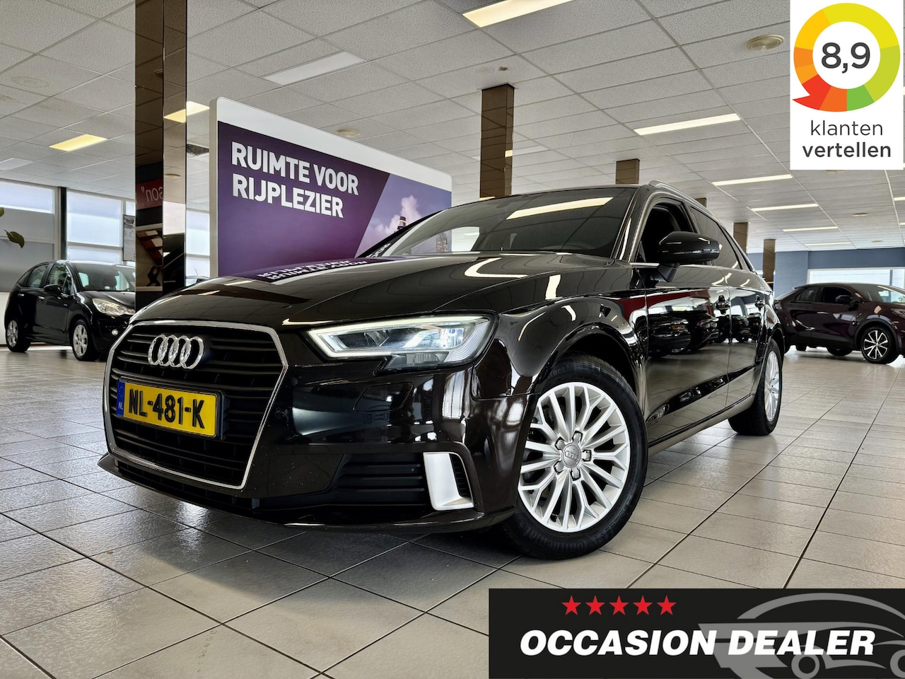 Audi A3 Sportback - 1.0 TFSI Sport S-TRONIC *LED*CRUISE*NAVI*100%OH* - AutoWereld.nl
