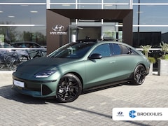 Hyundai IONIQ 6 - First Edition AWD|CARWRAP mat groen| Open dak| UNIEK in NL AWD|CARWRAP mat groen| Open dak