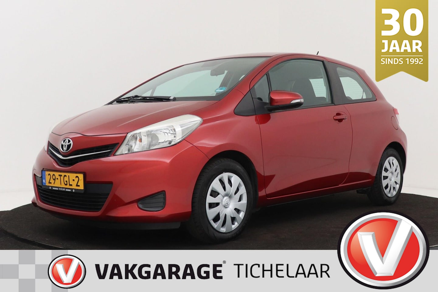 Toyota Yaris - 1.3 VVT-i Aspiration | Trekhaak | Camera | Airco | Org NL | 99 PK | Volledig Ond. | - AutoWereld.nl