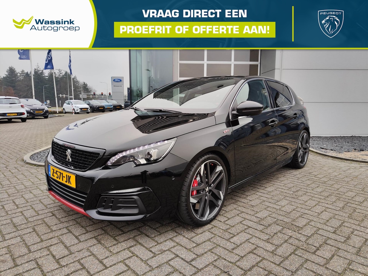 Peugeot 308 - 1.6 Puretech 263pk GTi | HiFi-Denon | Navigatie | Parkeercamera | 19inch velgen | Full-LED - AutoWereld.nl