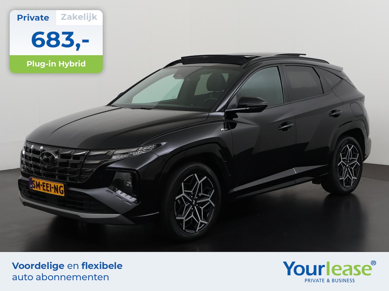 Hyundai Tucson - 1.6 T-GDI PHEV N Line Sky 4WD | All-in 683,- Private Lease | Zondag Open! - AutoWereld.nl