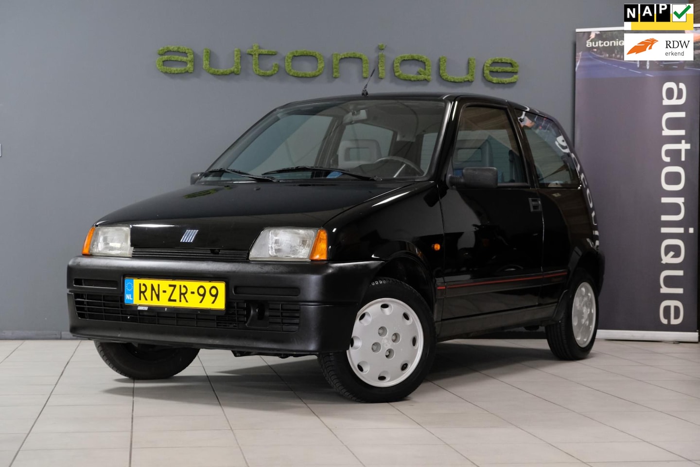 Fiat Cinquecento - 900 Young UNIEK!! 49dkm/NAP/1ste eig. - AutoWereld.nl