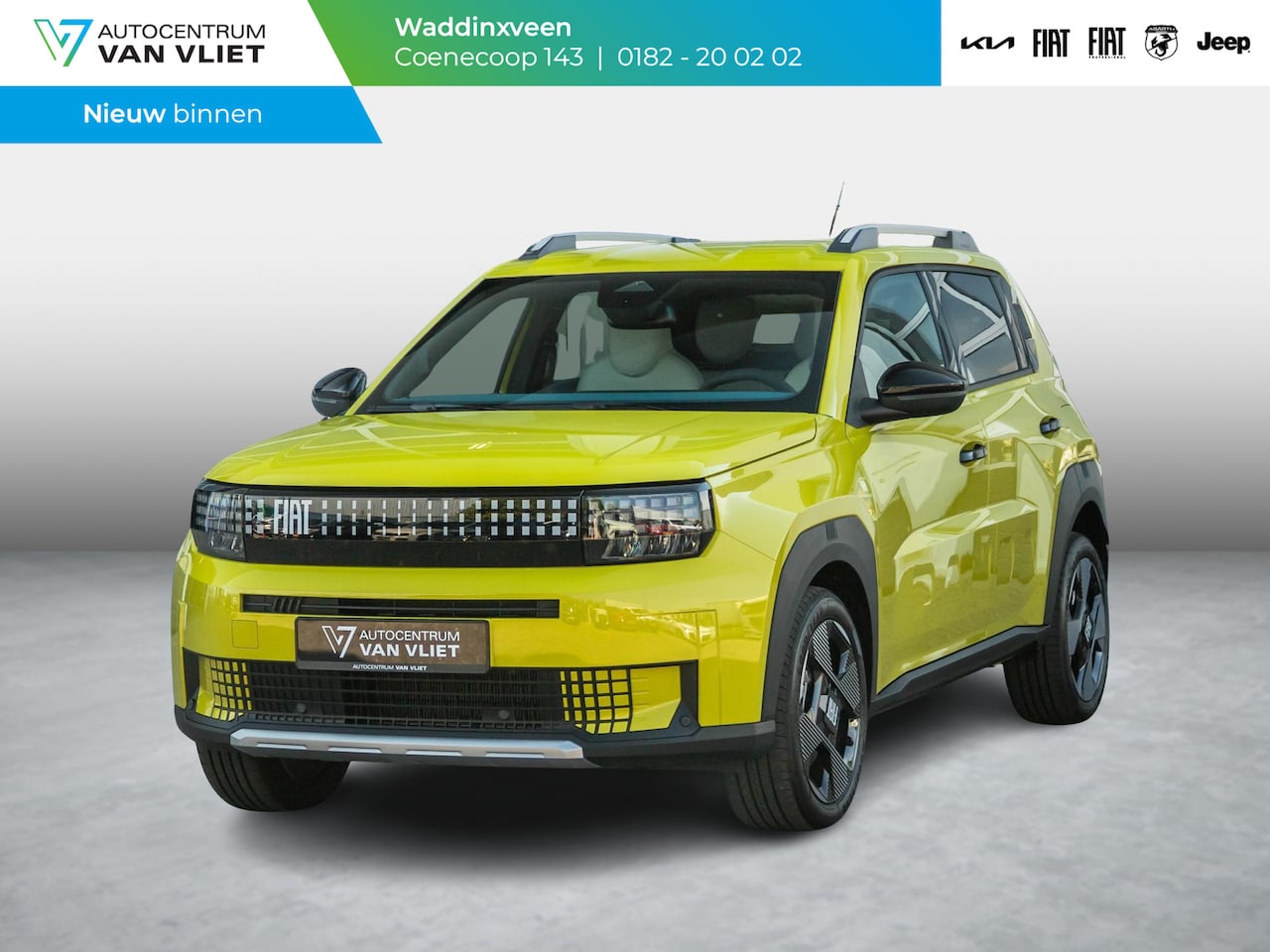 Fiat Grande Panda - La Prima 44 kWh | Nu in onze showroom !! - AutoWereld.nl