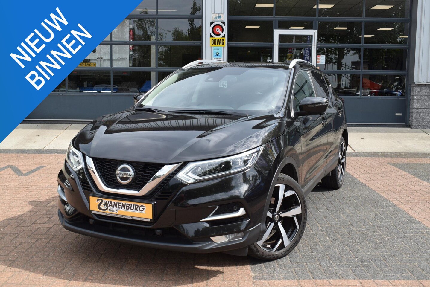 Nissan Qashqai - 1.3 DIG-T Tekna + Full-Options Km 82.500!! - AutoWereld.nl