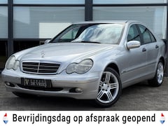 Mercedes-Benz C-klasse - 180 K. Elegance Automaat Orig NL NAP Leder Cruise