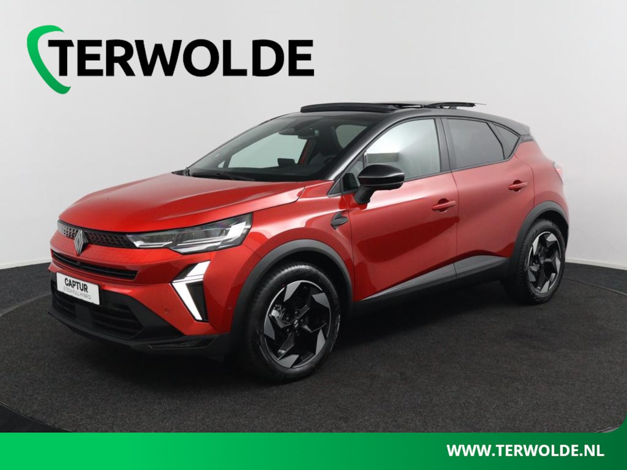 Renault Captur - 1.6 E-Tech full hybrid 145 techno | DIRECT LEVERBAAR | Panoramadak | Harman & Kardon | Ada - AutoWereld.nl