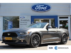 Ford Mustang Convertible - 2.3EB | EU-MODEL | DEALER OH | LEDER | CUSTOM PACK | STOELVERARMING + KOELING | PERFECTE S