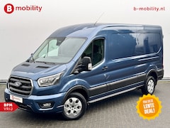 Ford Transit - 350 2.0 TDCI 165PK L3H2 Limited Automaat Trekhaak 2.800kg | UNIEK* | Trekhaak 2.800kg | Ro