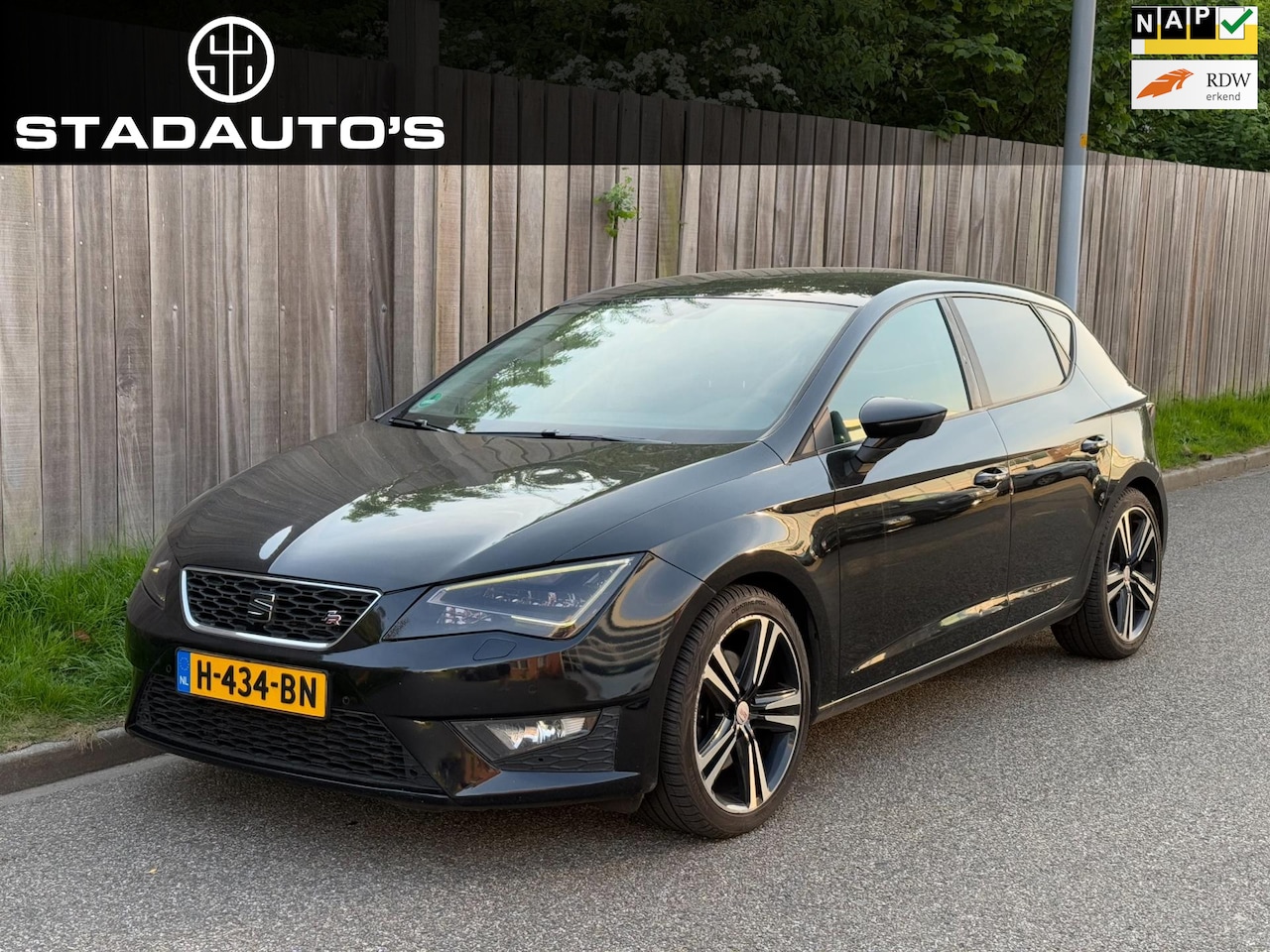 Seat Leon - 2.0 TDI DSG FR 184PK LED Seat Sound 5DRS NETTO! - AutoWereld.nl