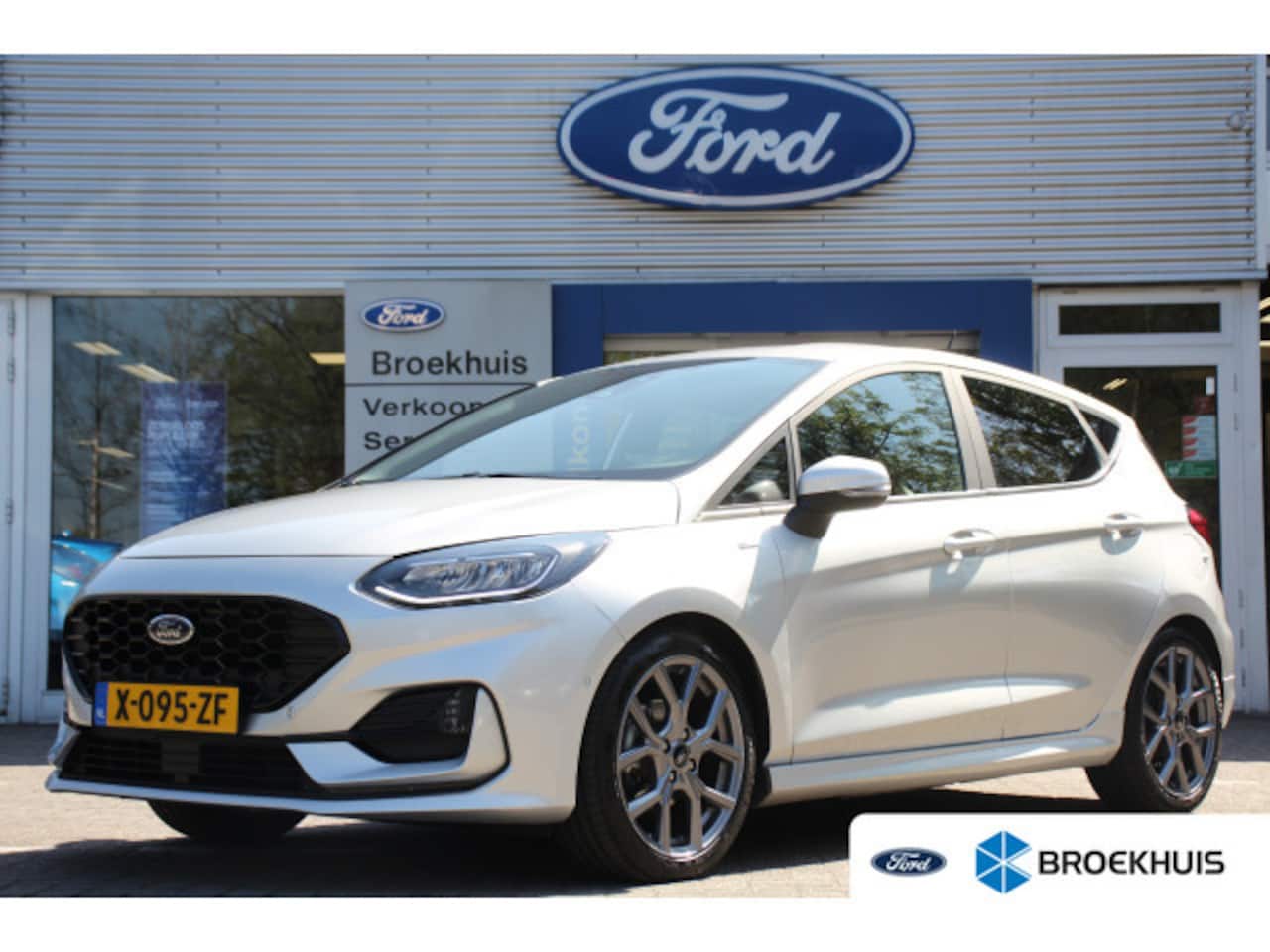 Ford Fiesta - Ford 1.0EB ST-LINE X HYBRID | WINTERPACK | ADAPTIVE CRUISE | CAMERA | DEALER OH! | CLIMA | - AutoWereld.nl