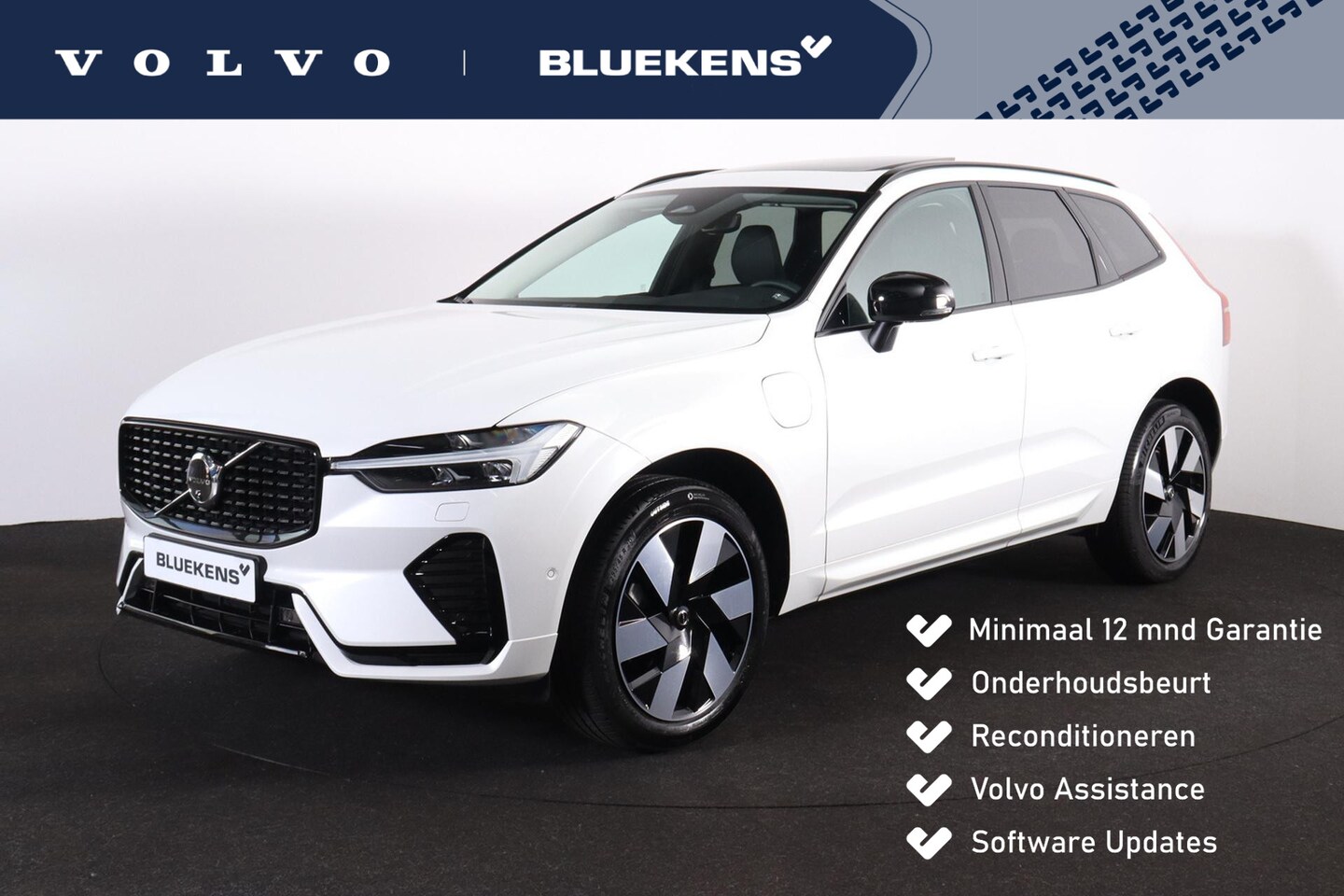 Volvo XC60 - T6 Recharge AWD Plus Dark - LONG RANGE - Panorama/schuifdak - 360º Camera - Adaptieve LED - AutoWereld.nl
