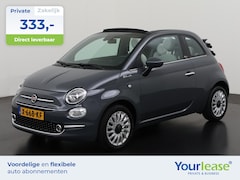 Fiat 500 C - 1.0 Hybrid Dolcevita | All-in 333, - Private Lease | Zondag Open