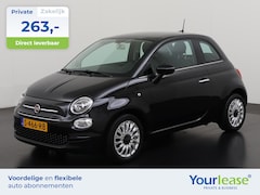 Fiat 500 - 1.2 Lounge | All-in 263, - Private Lease | Zondag Open