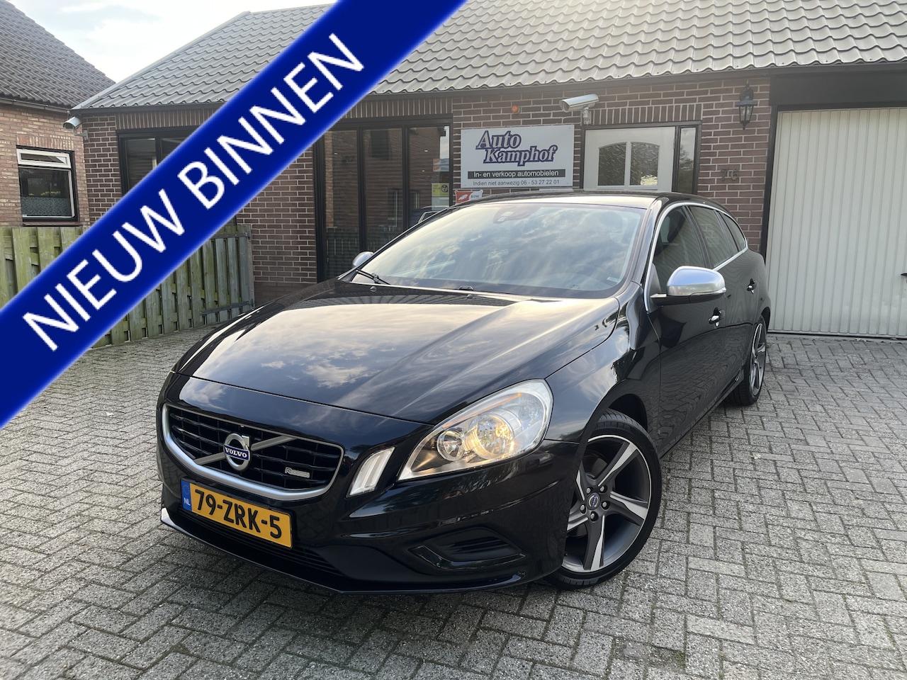 Volvo V60 - 1.6 T3 R-Design Automaat Trekhaak - AutoWereld.nl