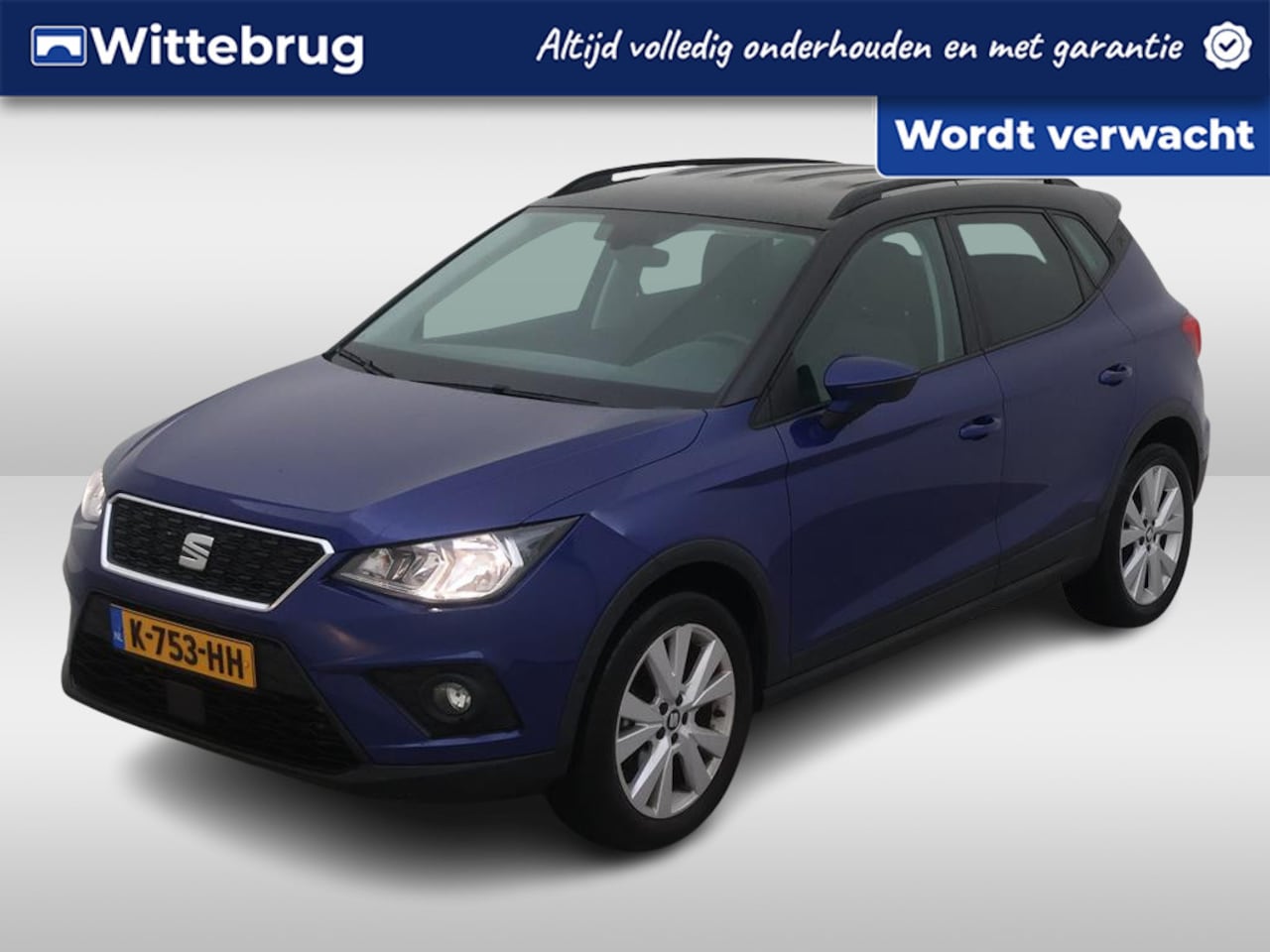 Seat Arona - 1.0 TSI 110pk DSG Style Business Intense / Zwart Dak / Camera / Navigatie / 17" LMV - AutoWereld.nl