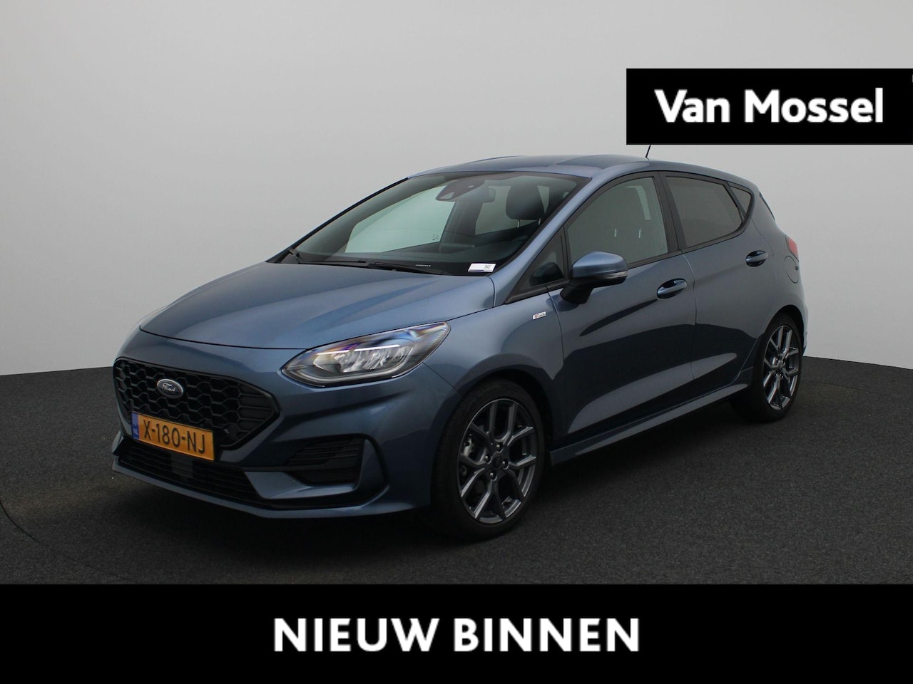 Ford Fiesta - 1.0 EcoBoost Hybrid ST-Line Winterpack | Navigatie | Cruise control | Getint glas | Apple - AutoWereld.nl