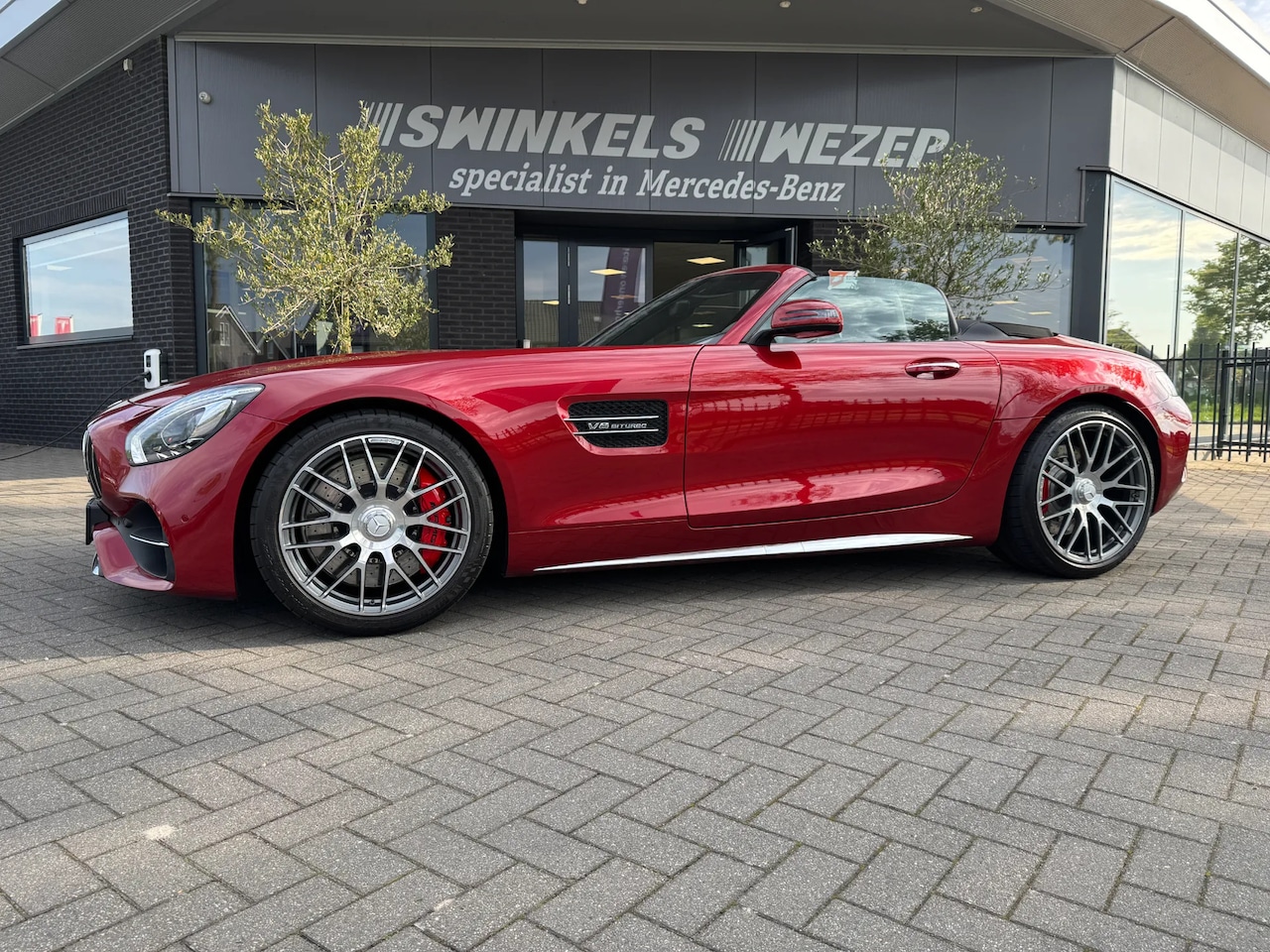 Mercedes-Benz AMG GT - GTC Cabrio, Distronic, Airscarf, Leder Exclusief, Burmeister, Roadster - AutoWereld.nl