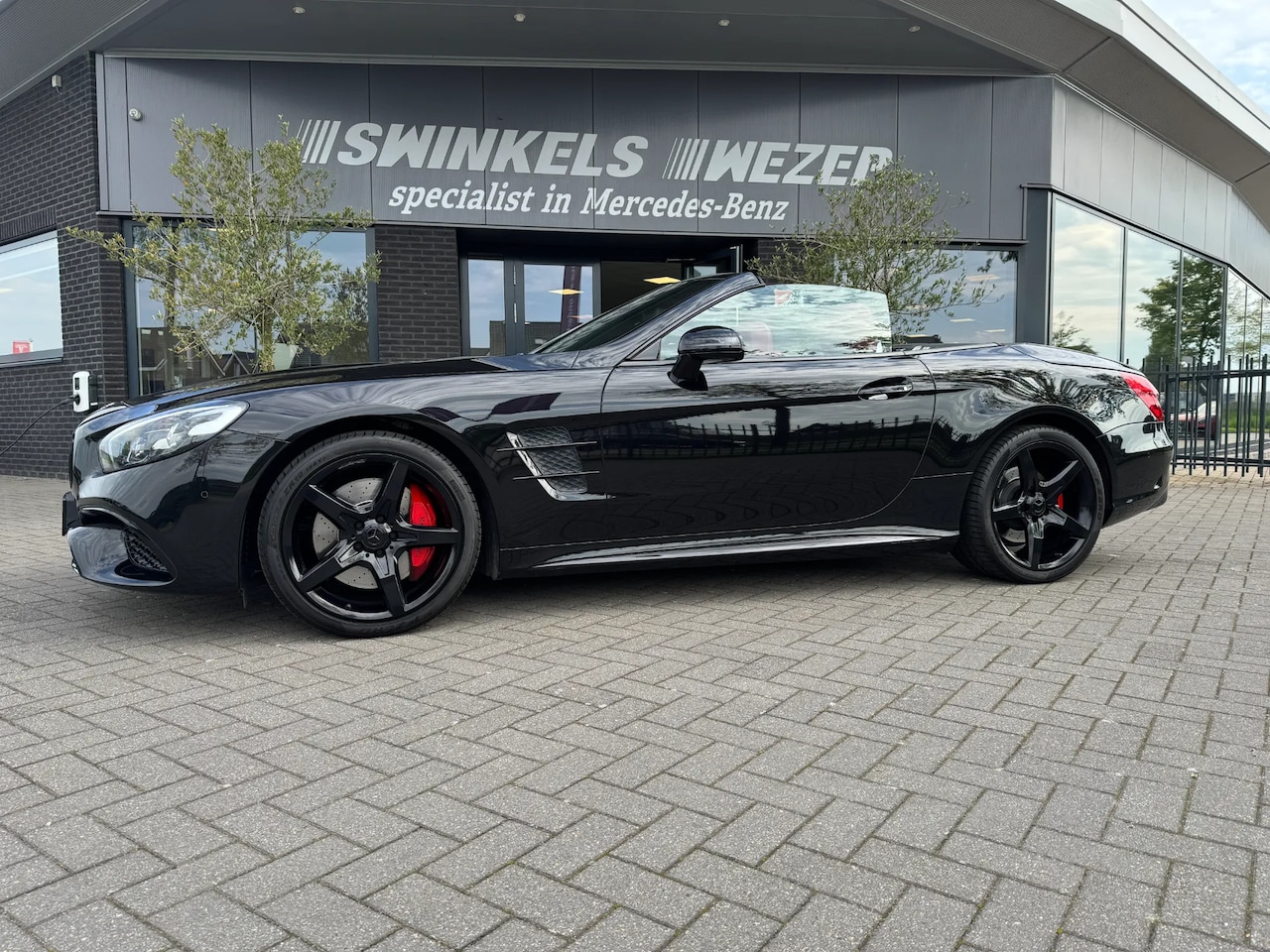 Mercedes-Benz SL-klasse Cabrio - 400 Carbon, Massage, Harman Kardon, Nappaleder, Distronic - AutoWereld.nl
