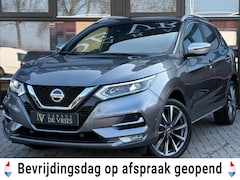 Nissan Qashqai - 1.3 DIG-T N-Tec Automaat Full Option ACC + Lane Panoramadak Ruitenleder Trekhaak Garantie