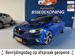 Renault Mégane - 1.6 TCe GT automaat, bj.2016, kleur:blauw, sportvelgen, alcantara, scherm, NAP met 147181