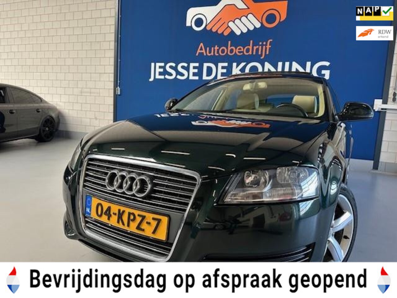 Audi A3 Sportback - 1.4 TFSI Ambiente Automaat,bj.2010,kleur:groen!5 deurs,Airco,Motorrevisie in 2023 ! APK 03 - AutoWereld.nl
