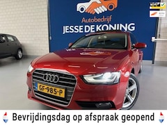 Audi A4 Avant - 2.0 TFSI Business Edition Automaat, bj.2015, kleur:rood Navigatie, Climate, Trekhaak, APK