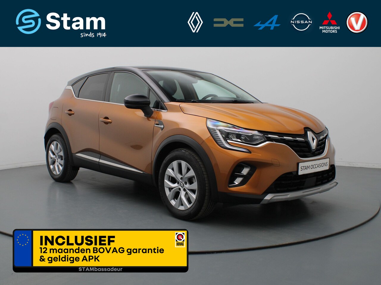 Renault Captur - TCe 90pk Intens Camera | Climate | Cruise | Navi | Parkeersens. v+a - AutoWereld.nl