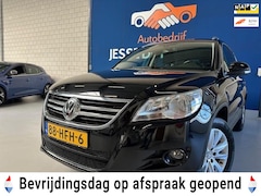 Volkswagen Tiguan - 1.4 TSI Sport&Style 4Motion, bj.2008 Kleur:Zwart NAP met 134038 km.APK tot 02/2026, Climat