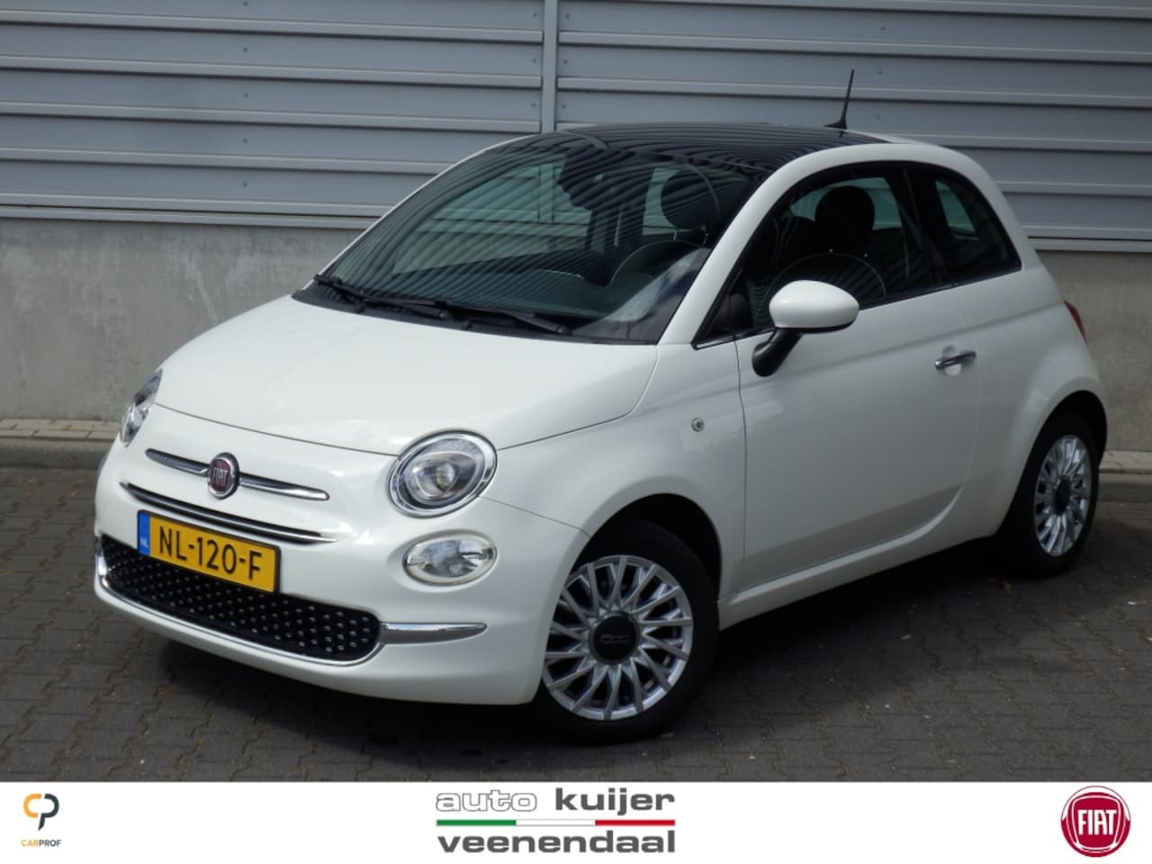 Fiat 500 - 1.2 Lounge | 4 cil. | Panoramadak | Clima | Navi | Pdc | - AutoWereld.nl