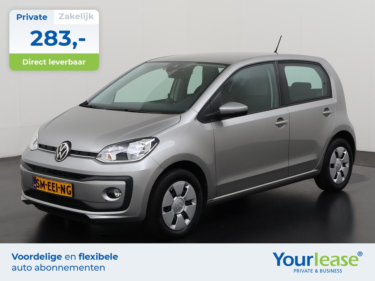 Volkswagen Up! - 1.0 | All-in 283,- Private Lease | Zondag Open! - AutoWereld.nl