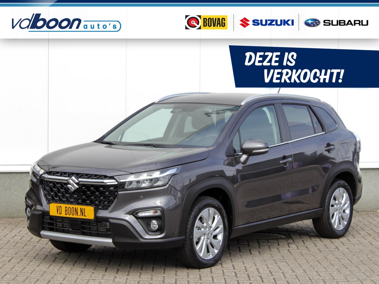 Suzuki S-Cross - 1.4 Boosterjet Select Smart Hybrid Automaat | Cruise | Navigatie | Camera | Park sens - AutoWereld.nl
