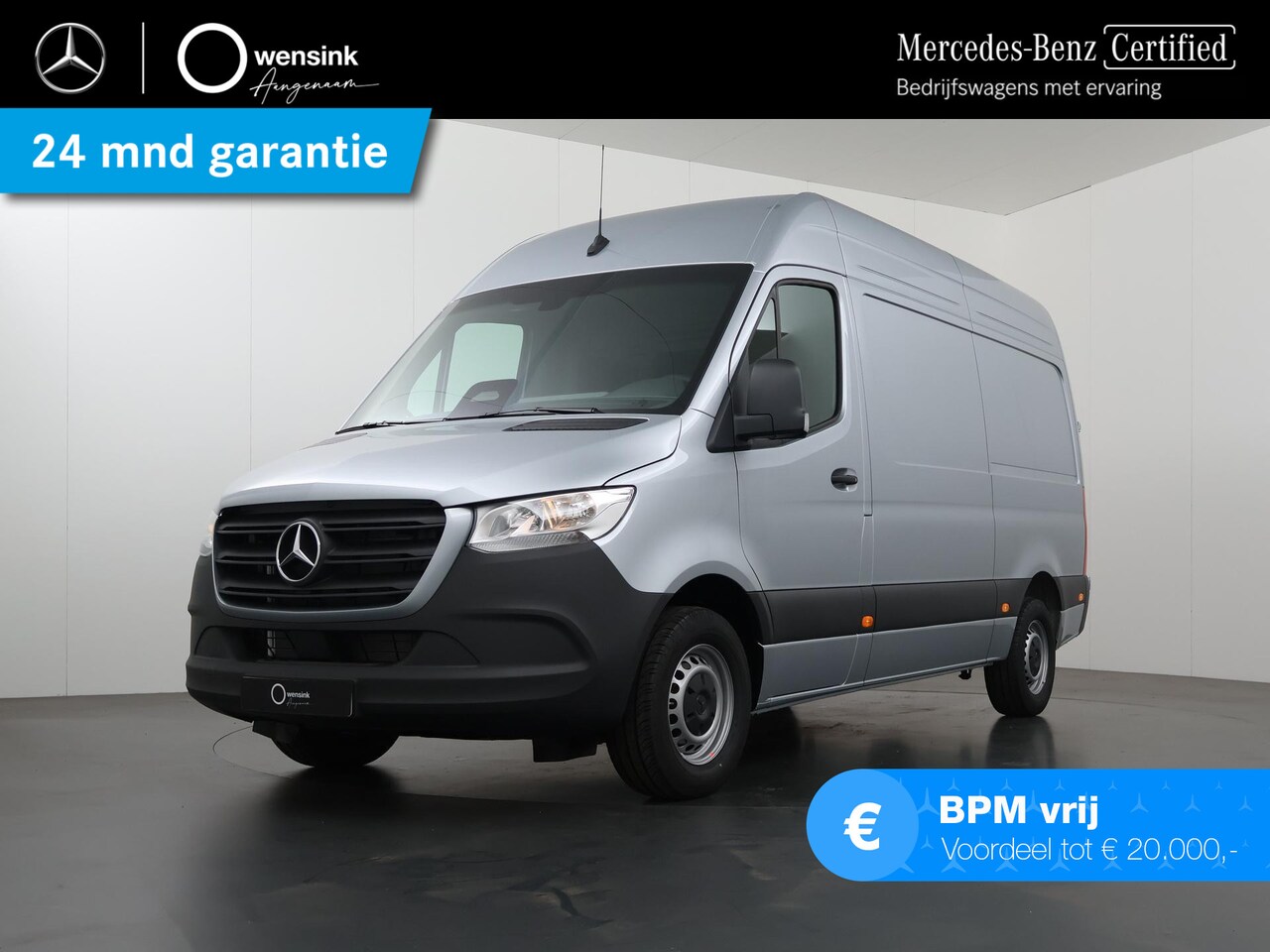 Mercedes-Benz Sprinter - 315 CDI L2H2 RWD PRO Automaat | 3500 kg TREKKEN | 3-zits | Climate Control | Achteruitrijc - AutoWereld.nl