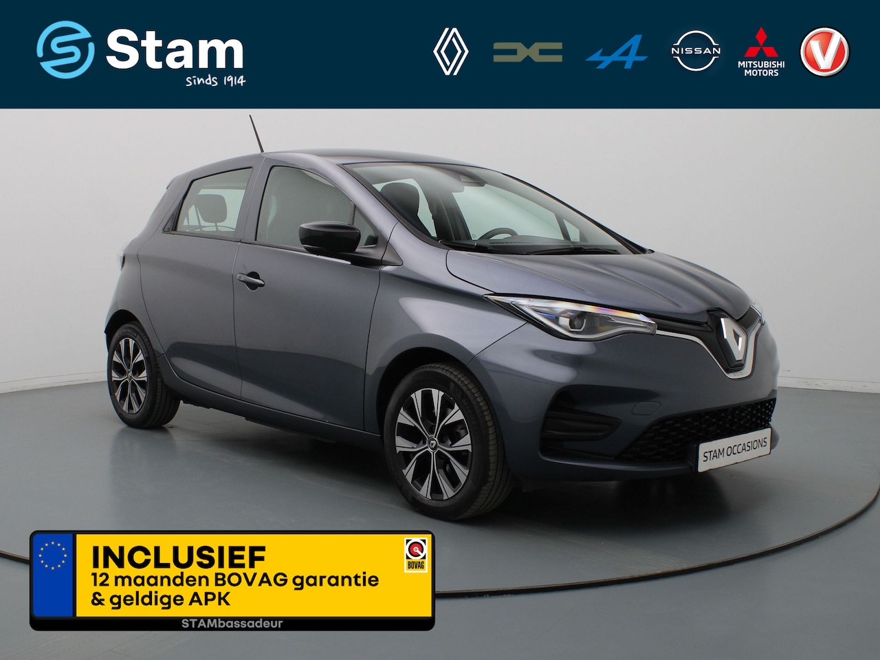 Renault Zoe - R110 Limited 50 KOOPBATTERIJ Climate | 16" Velgen | Android Auto / Apple CarPlay - AutoWereld.nl