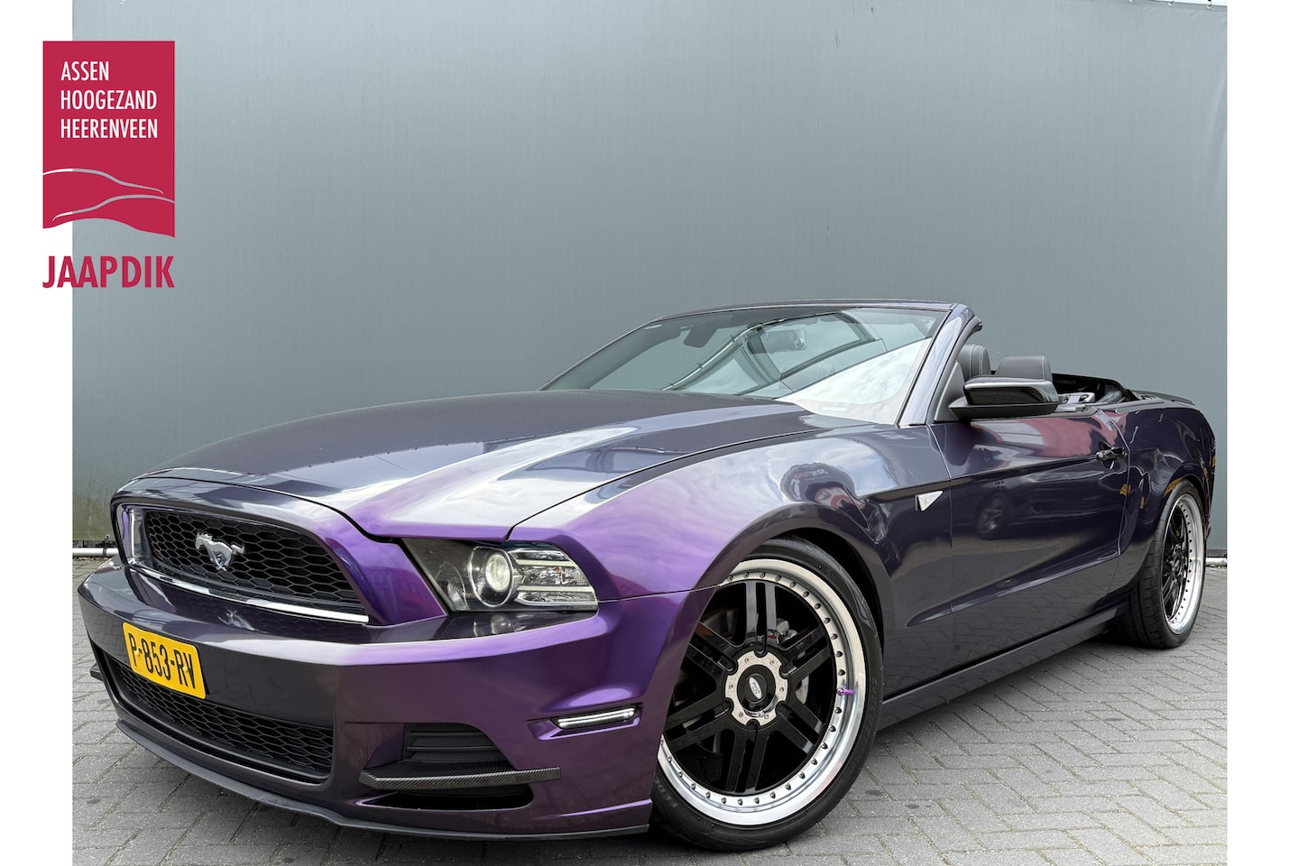 Ford Mustang - USA CABRIO BWJ 2012 3.7 309 PK V6 AUTOMAAT / LEDER / CRUISE / AIRCO / RADIO - AutoWereld.nl