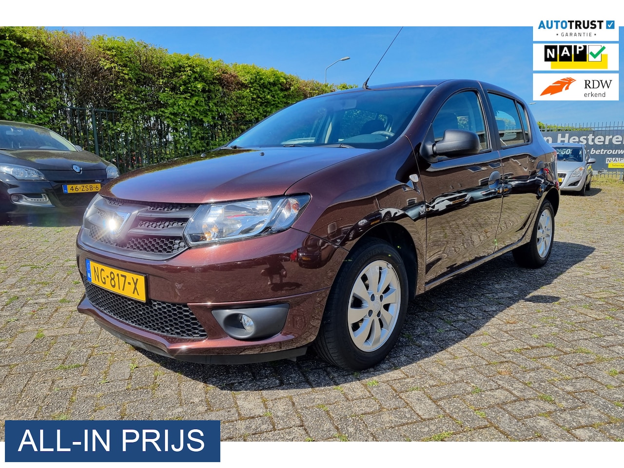 Dacia Sandero - 0.9 TCe Bi-Fuel LPG Ambiance ✅NIEUWE APK ✅GARANTIE ✅ TREKHAAK - AutoWereld.nl