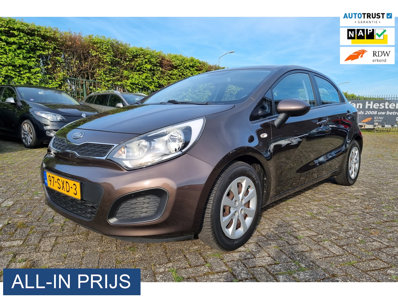 Kia Rio - 1.2 CVVT Comfort Pack ✅NETTE AUTO ✅NIEUWE APK! - AutoWereld.nl