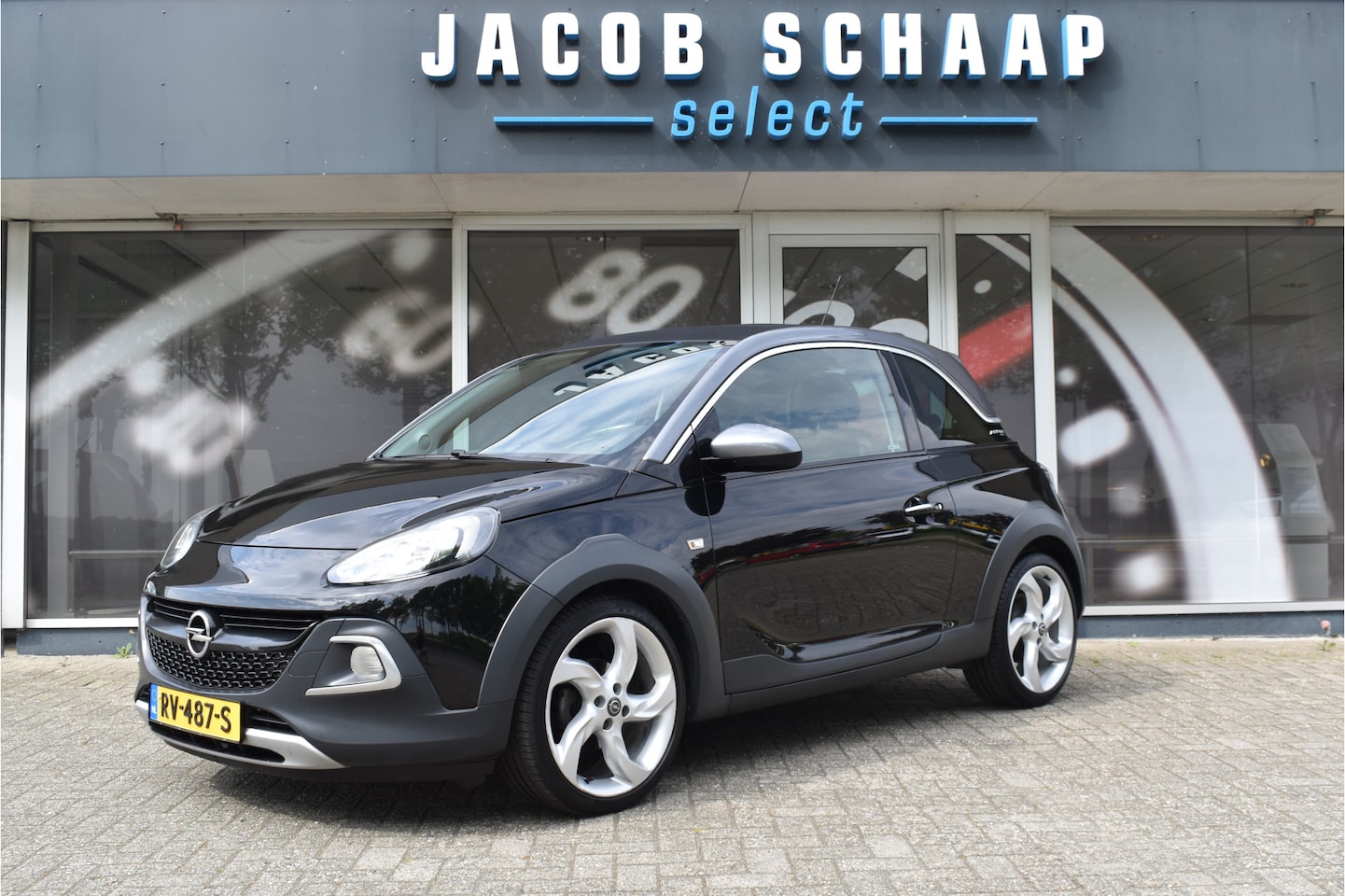 Opel ADAM - 1.0 Turbo Rocks / Swing Top / Cruise Control / Clima / Bluetooth / Leder / Verw. Voorstoel - AutoWereld.nl