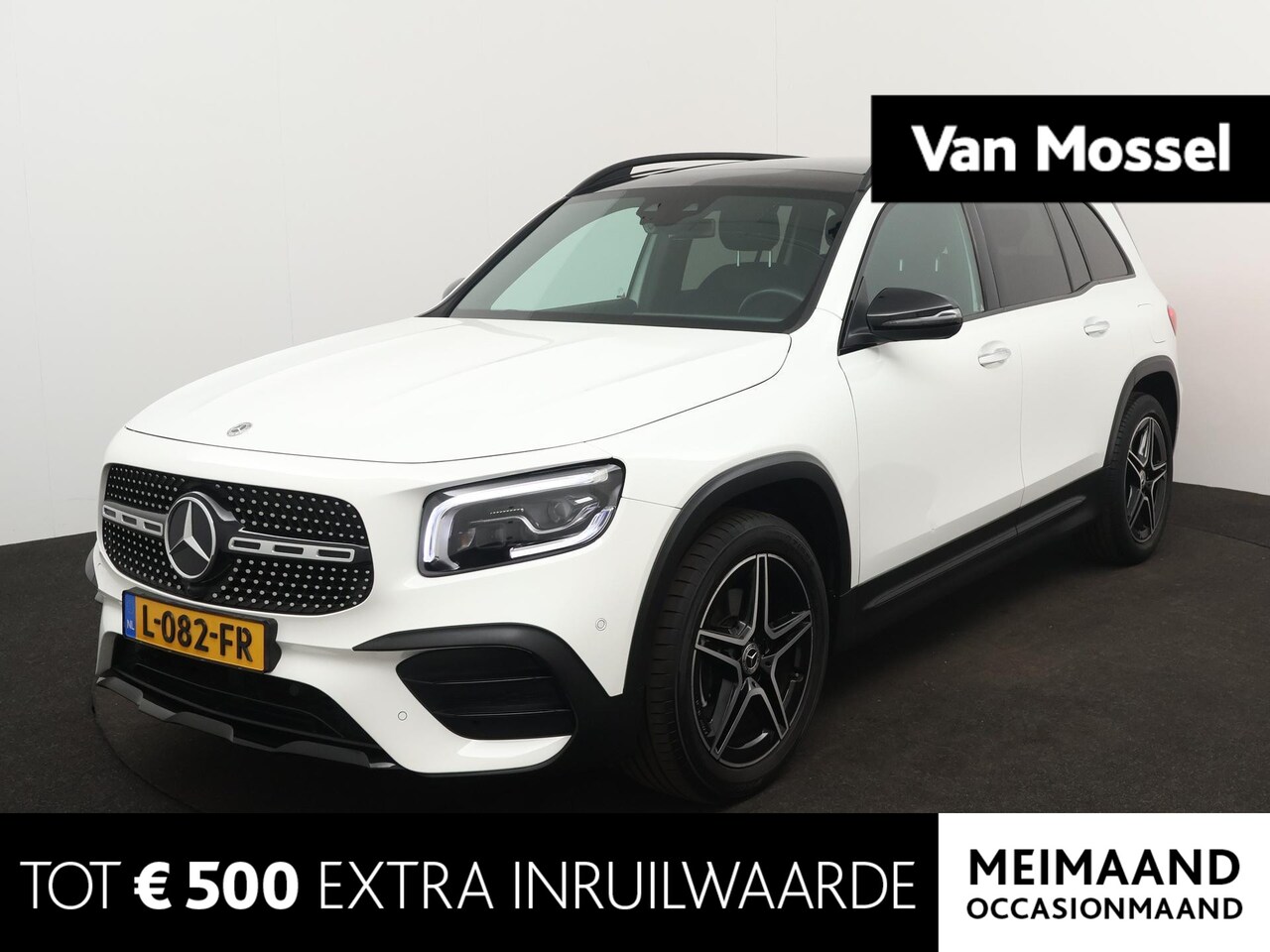 Mercedes-Benz GLB - 180 Business Solution AMG | PANORAMADAK | ELEKTRISCH BEDIENBARE ACHTERKLEP | ACHTERUITRIJC - AutoWereld.nl