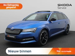 Skoda Superb Combi - 1.4 TSI iV Sportline Business 218PK DSG Pano-Schuifdak, Keyless, Adaptieve Cruise Controle
