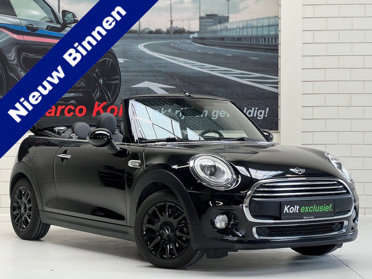 MINI Cabrio - Mini 1.2 One Pepper Business Turbo 102 PK / Airco / Navigatie / 16 "LM Velgen / Sport Int - AutoWereld.nl